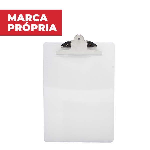 Prancheta A4 Cristal 1 UN Gimba