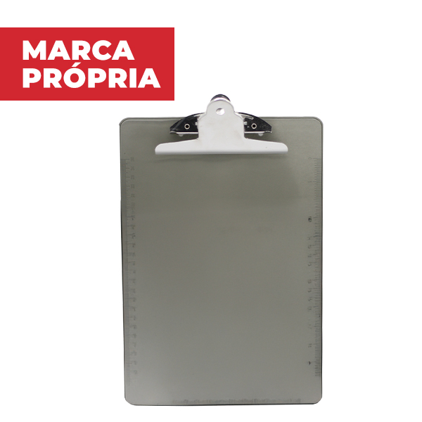 Prancheta A4 Fumê 1 UN Gimba