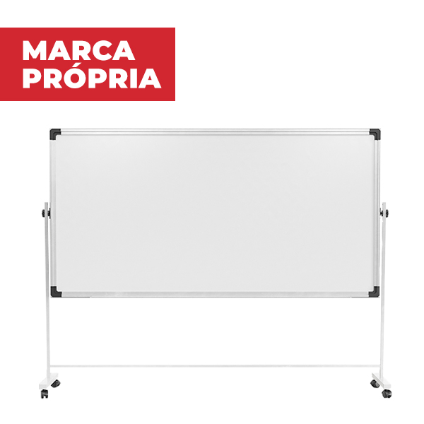 Quadro Branco Magnético 120x200cm 1 UN Gimba
