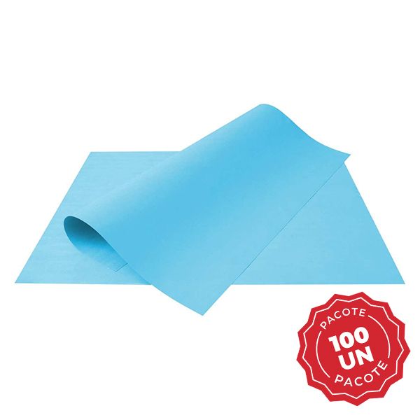 Cartolina 180g 50x66cm Azul 100 UN San Remo
