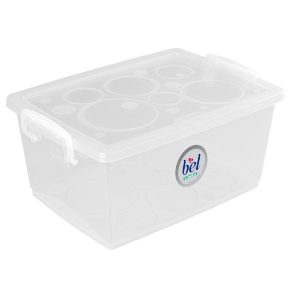 Caixa Organizadora Cristal 60L OR80900 1 UN Ordene