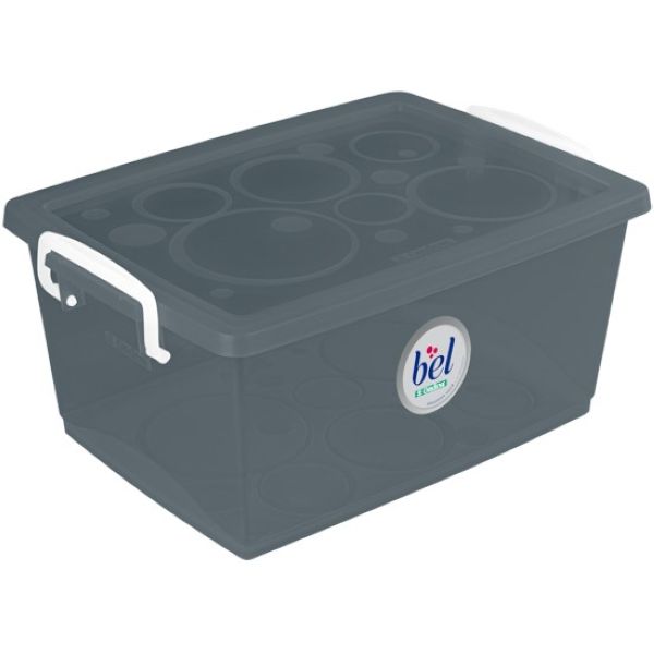 Caixa Organizadora Fumê 30L OR80759N 1 Un Ordene
