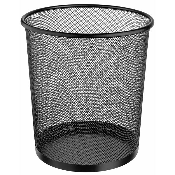 Lixeira de Metal Redonda 12,5L  1 UN Ordene