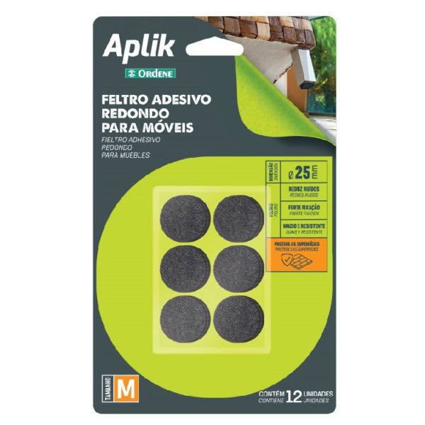 Feltro Adesivo para Móveis M 12 UN Ordene