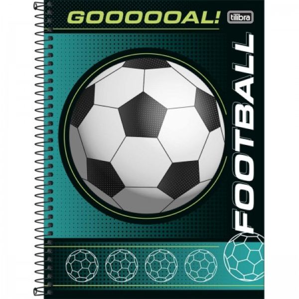 Caderno Espiral Capa Flexível 1/4 80 FL Score C 1 UN Tilibra