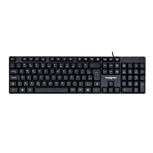 Teclado USB OfficeEasy Preto 1 MaxPrint