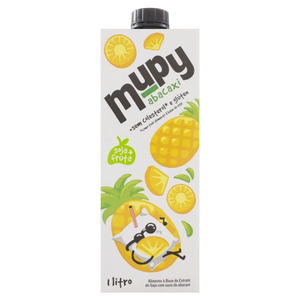 Bebida de Soja Sabor Abacaxi 1L 1 UN Mupy