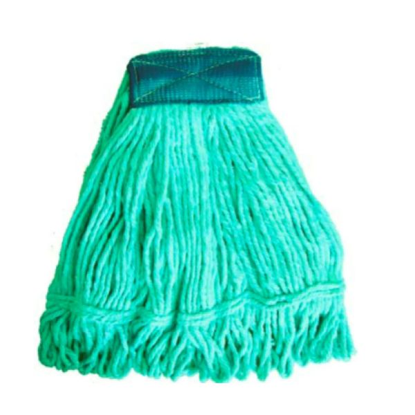 Refil Mop Umido 350g Cinta Loop Verde 1 UN Bralimpia