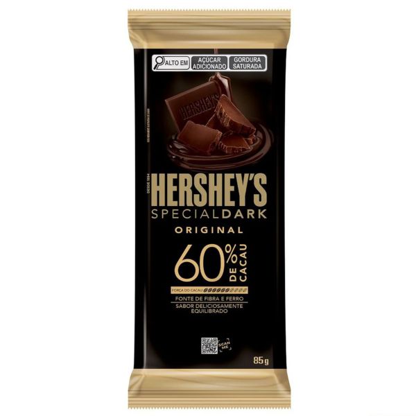 Barra de Chocolate Special Dark Tradicional 85g 1 UN Hershey's