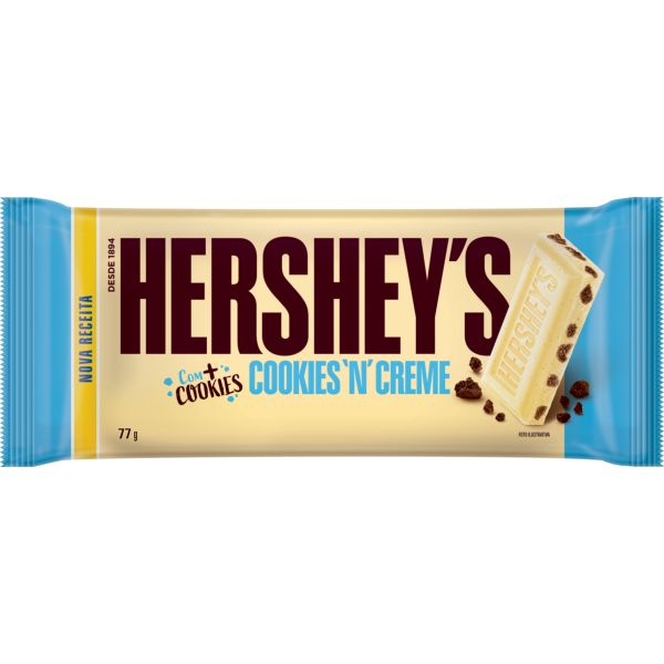 Barra de Chocolate Cookies N Cream 77g 1 UN Hershey's