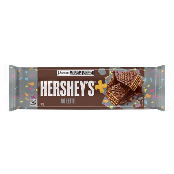 Wafer Mais Chocolate ao Leite 102g 1 UN Hershey's
