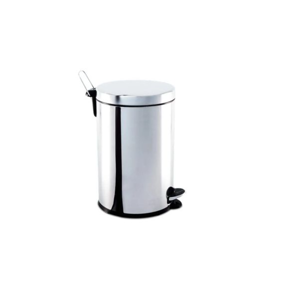 Lixeira Inox com Pedal e Balde 5L 1 UN Brinox