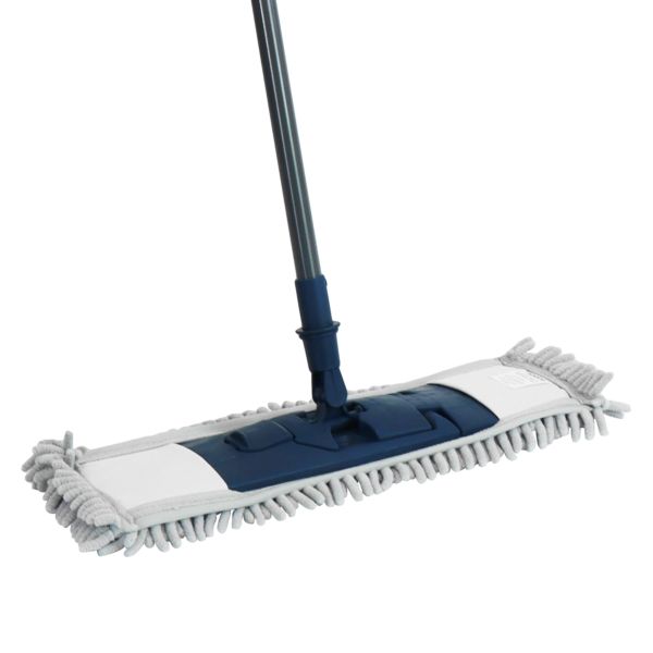 Conjunto Super Mop Pó 40cm Microfibra com Cabo de Alumínio 1,40m 1 UN