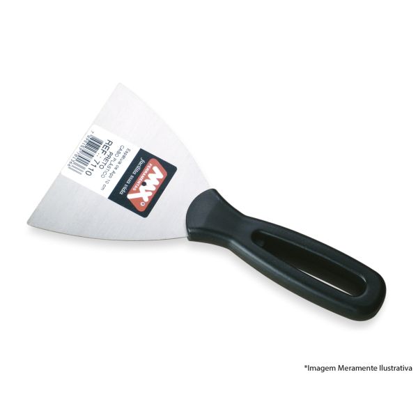 Espátula Aço com Cabo Plástico 6cm 1 UN Max