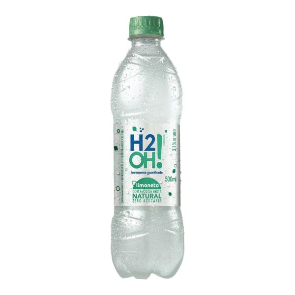 Refrigerante Levemente Gaseificado Limoneto 500ml 1 UN H2O