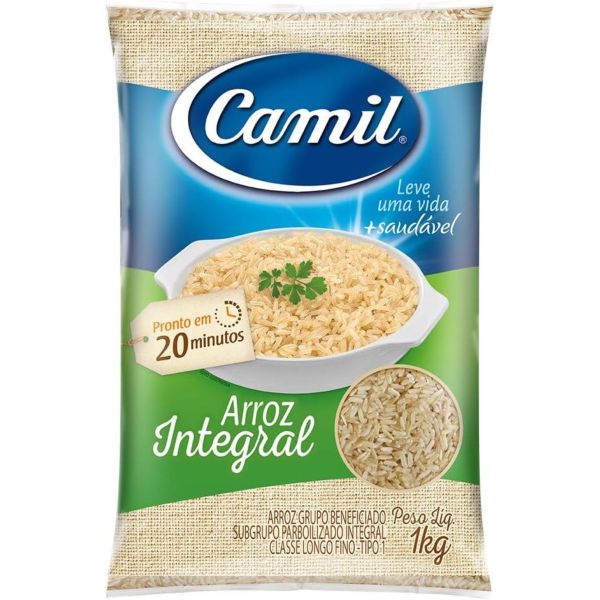 Arroz Integral Tipo 1 Camil PT 1Kg