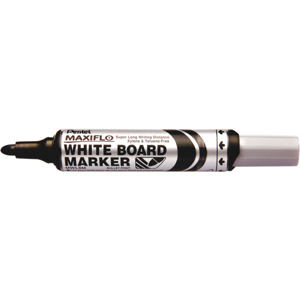 Pincel Marcador de Quadro Branco 2,1mm Preto 1 UN Pentel