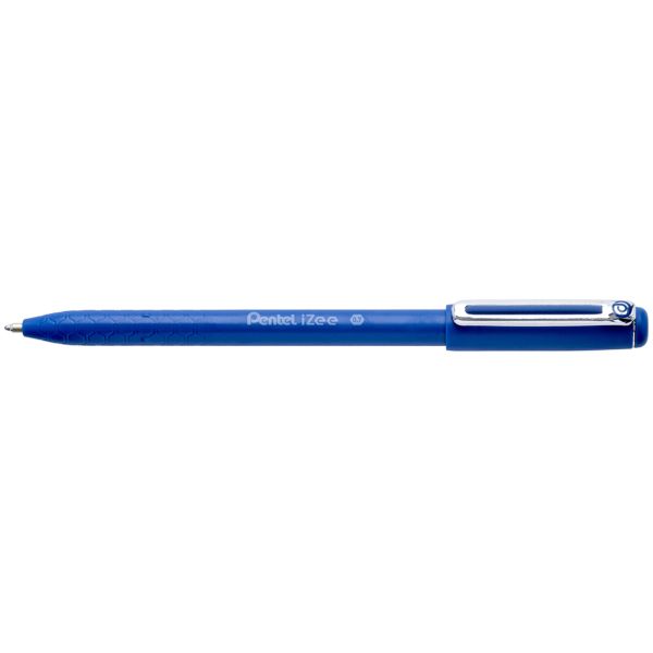 Caneta Esferográfica 0,7mm Azul Tampa com Clip de Metal 1 UN Pentel