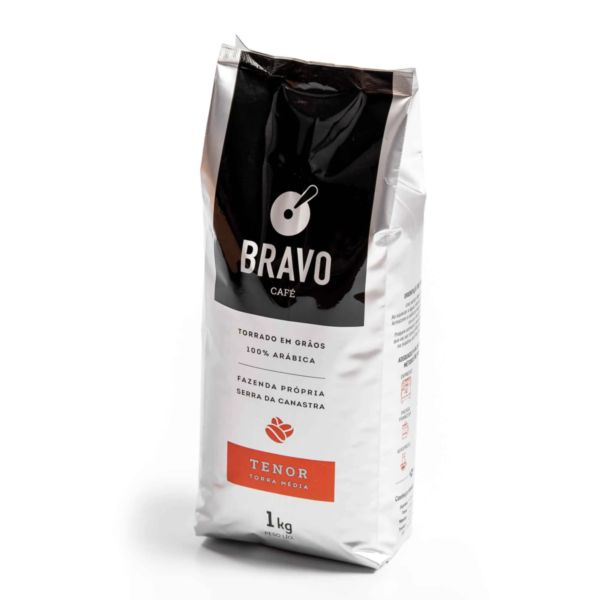 Café em Grão  Tenor 1Kg 1 Un Bravo
