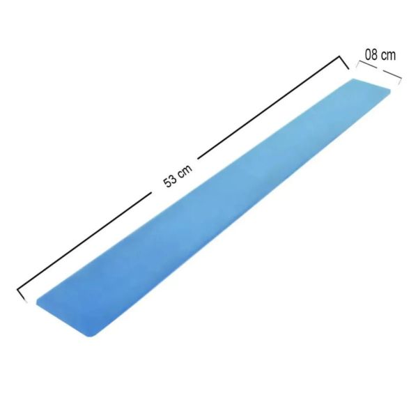 Tala Moldável Aramada em EVA P 53 x 8 cm Azul 1 UN Constamed