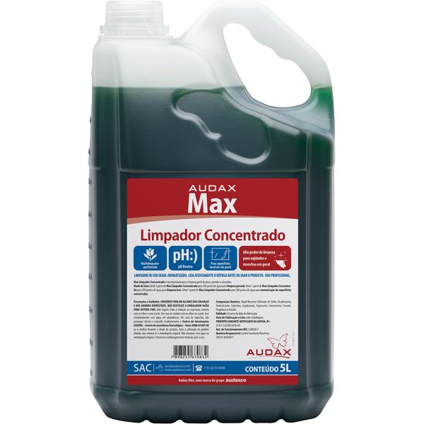 Multilimpador 5L Rende até 2000L 1 UN Audax