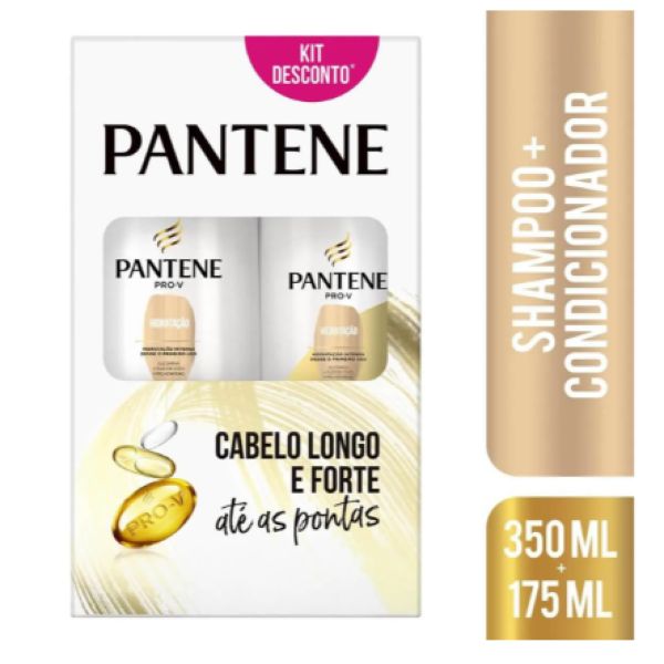 Kit Hidratação Shampoo 350ml + Condicionador 175ml 1 UN Pantene