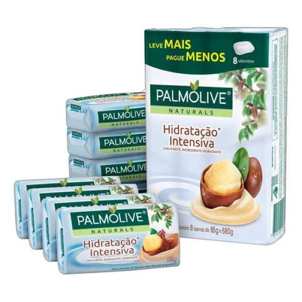 Sabonete em Barra Suave Hidratação Intensa 85g 12UN Palmolive