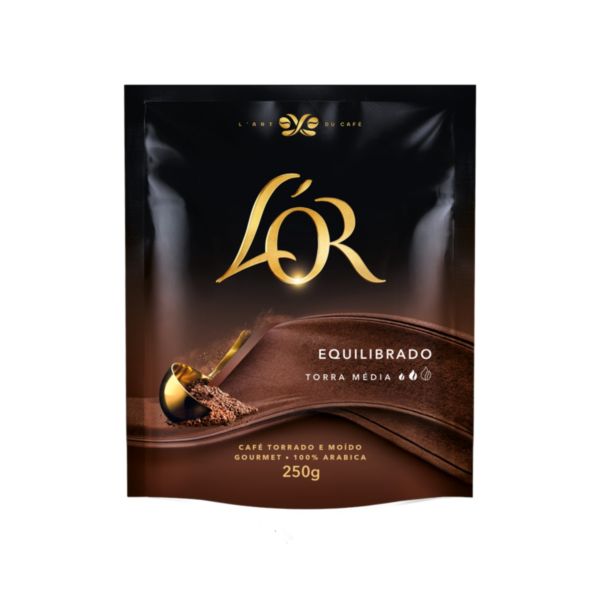 Café em Pó Equilibrado Pouch 250g 1 UN L'or