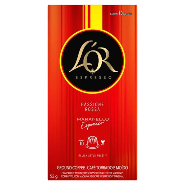 Capsula de Café Maranello 52g 10 UN L'or