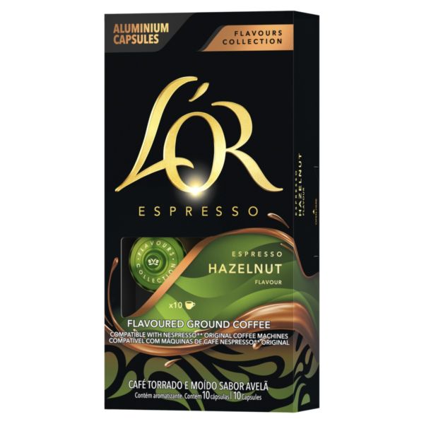 Capsula de Café Avelã 52g 10 UN L'or