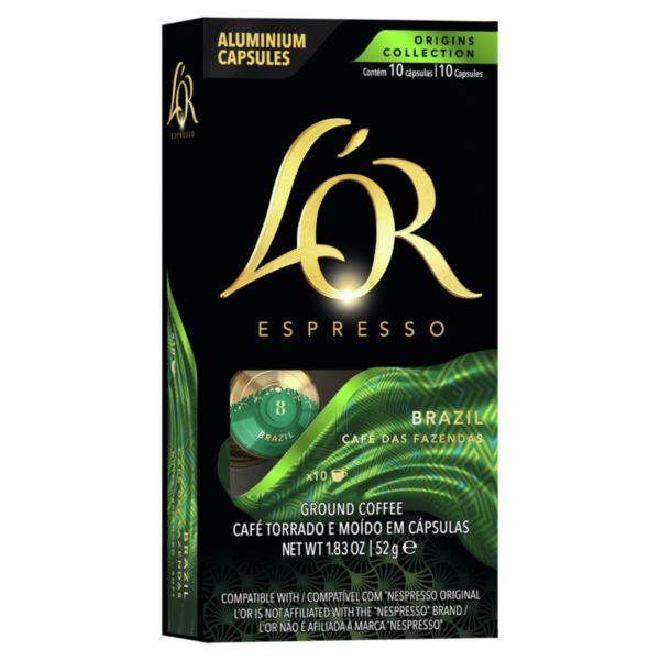Capsula de Café Brasil 52g 10 UN L'or