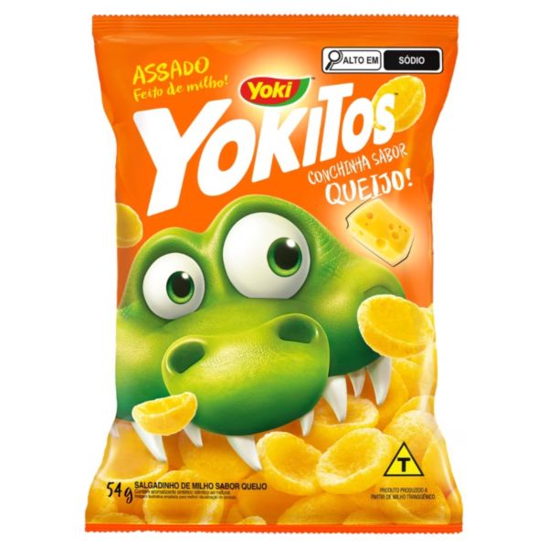 Salgadinho Yokitos Queijo 54g 1 UN Yoki