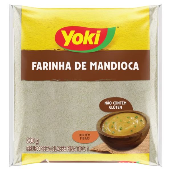 Farinha de Mandioca 500g 1 UN Yoki