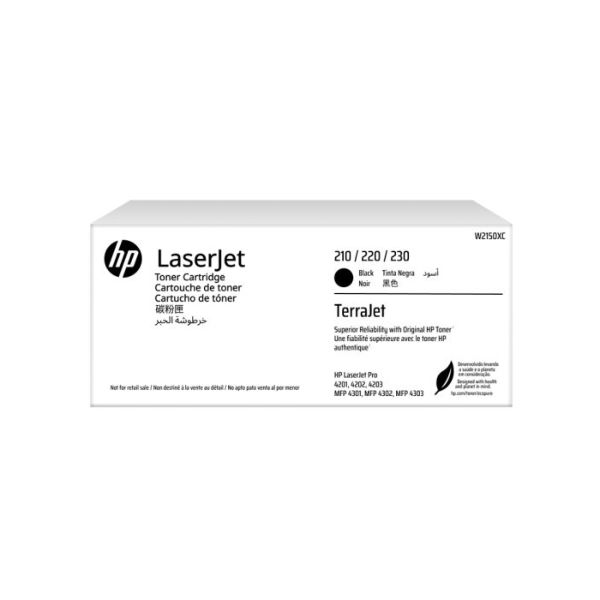 Cartucho Toner Preto W2150XC 1 UN HP