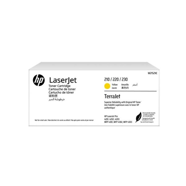 Cartucho Toner Amarelo W2150XC 1 UN HP