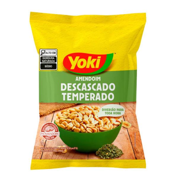 Amendoim Temperado Descascado 110g 1UN Yoki