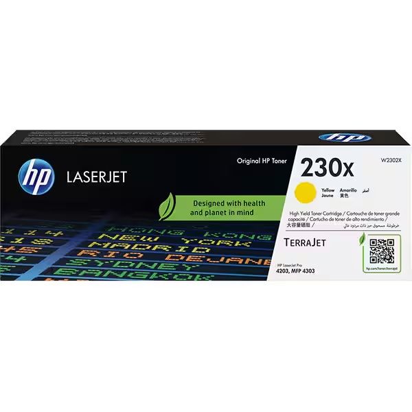 Toner W2302X Amarelo 1 UN HP