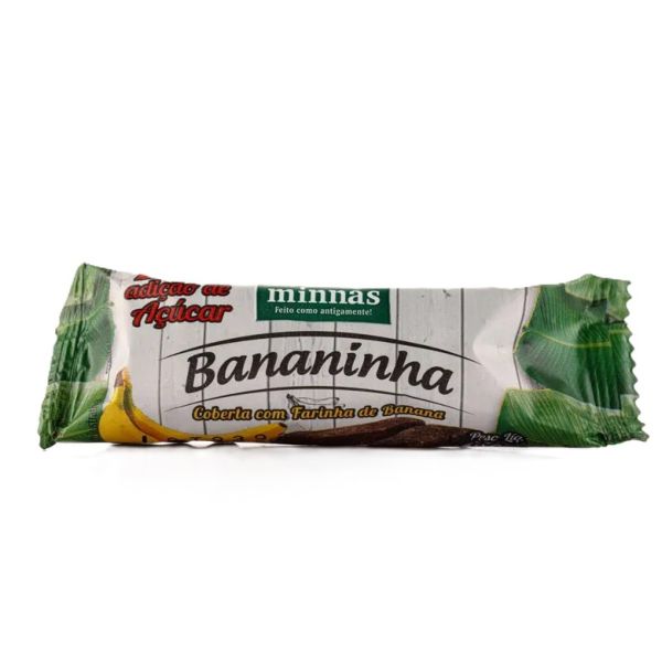 Doce de Bananinha Zero Açúcar 26g 1 UN Minnas