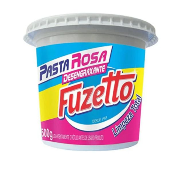 Pasta Rosa Desengraxante 1 UN 500g Fuzetto
