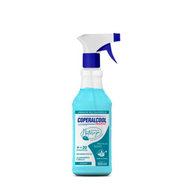 Álcool Liquido Bacfree 500ml Frescor das Aguas 1 UN Coperalcool