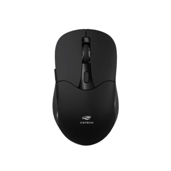Mouse Sem Fio Recarregável M-BT60WH Preto 1 UN C3Tech