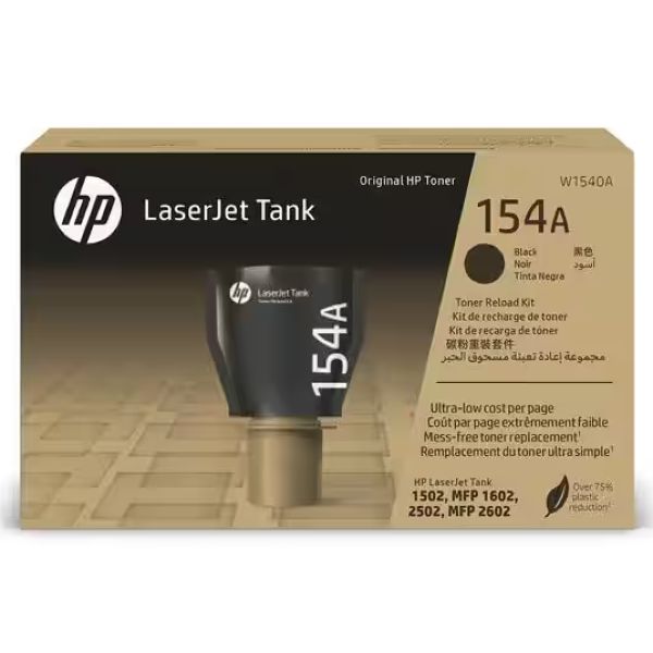Kit Recarga Toner HP 154A LaserJet W1540A Preto 1 UN