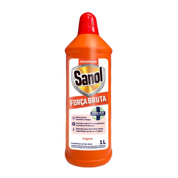 Desinfetante Força Bruta 1L 1 UN Sanol