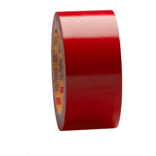 Fita para Demarcação de Solo 50mmx30m Ref.471 Vermelho 1 UN 3M