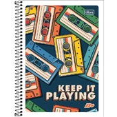 Caderno Universitário Capa Flexível D+ Masculino A 96 FL 1 UN Tilibra