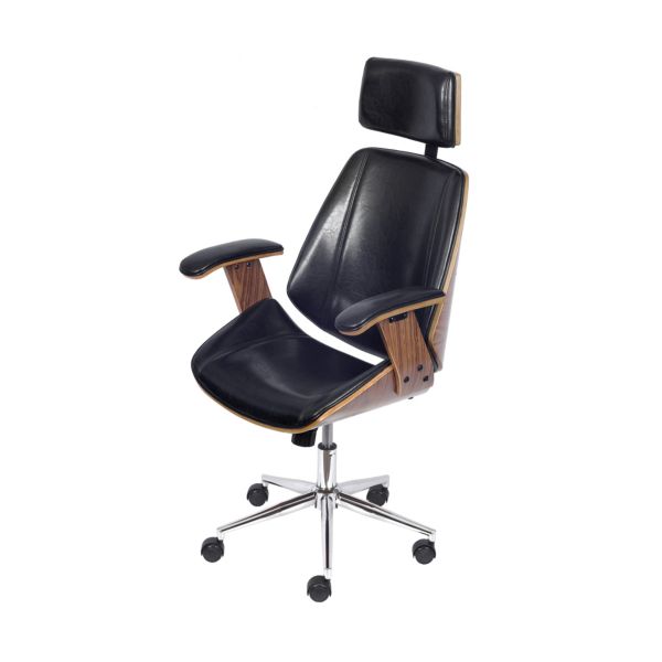 Cadeira Or Design Bergan Alta OR-3331 Preta 1 UN