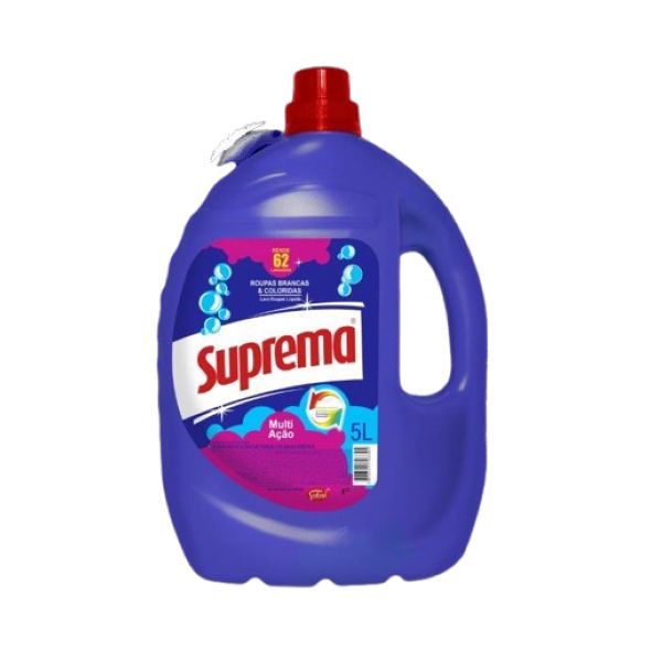 Lava Roupas Liquido Azul 5L 1UN Suprema