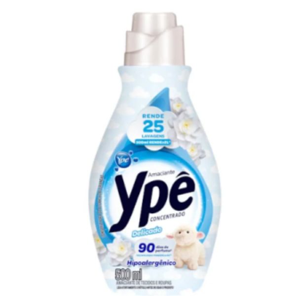 Amaciante Concentrado Delicado 500ml 1 UN Ype