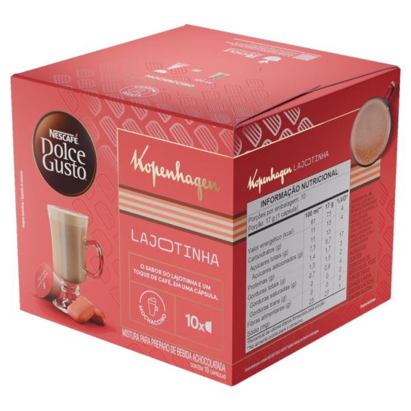 Capsula de Café Mochaccino Lajotinha 170g 10 UN Nescafé Dolce Gusto