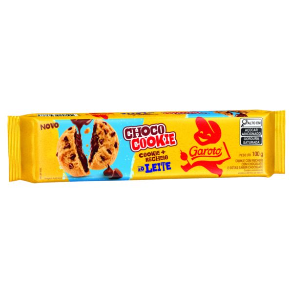Cookies Com Gotas Recheado Chocolate ao Leite 100g Garoto